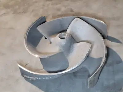 Pump Impeller, 3175L, 14x14-12, 4-Vane, 259-73