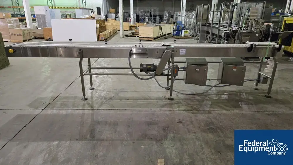N/A 4"/8"W Dual Conveyor, S/S