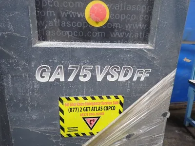 USED 2011 ATLAS COPCO GA75VSDFF