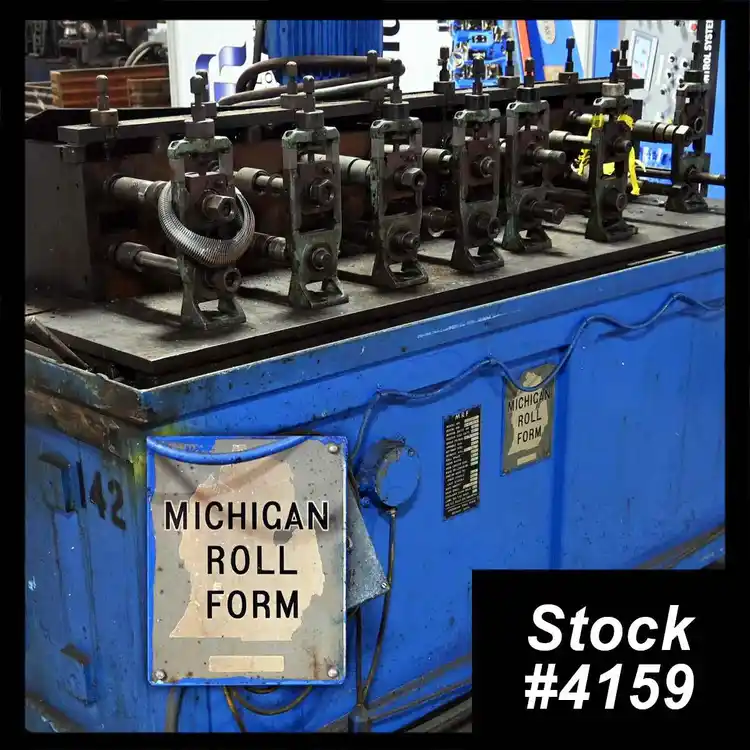 Used MICHIGAN ROLL FORM 100R-8 Roll Formers Ohio US | Universal Tube & Rollform Equipment Company #280049