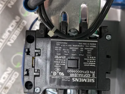Siemens S30807-K6215-X1-6 Contactor Control Panel Assembly Used