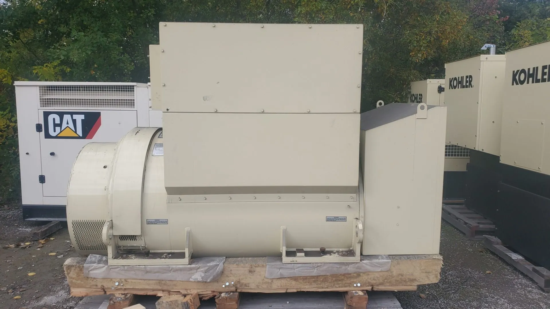 New Surplus 2000KW Kohler KH07080T04D Generator End 12470 13200 13800 11000 V 1800RPM 1500RPM 50 or 60HZ