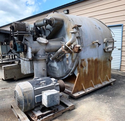 Robatel EHC-1761 peeler centrifuge, 316SS.