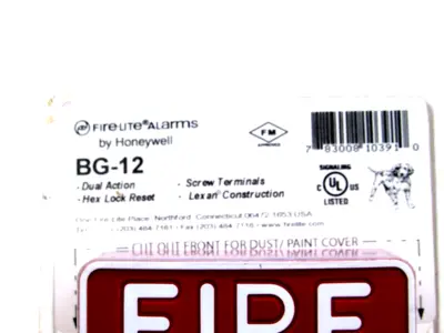 NEW HONEYWELL BG-12 FIRE ALARM BG12