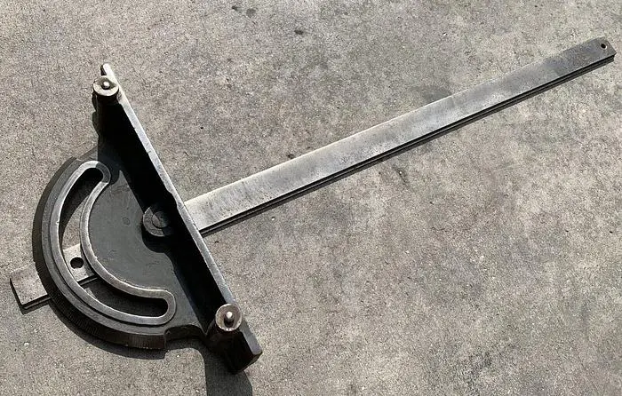 Used TANNEWITZ TABLE SAW MITER GAUGE Misc Woodworking Parts Illinois US | Pleasant Street Machinery #926434