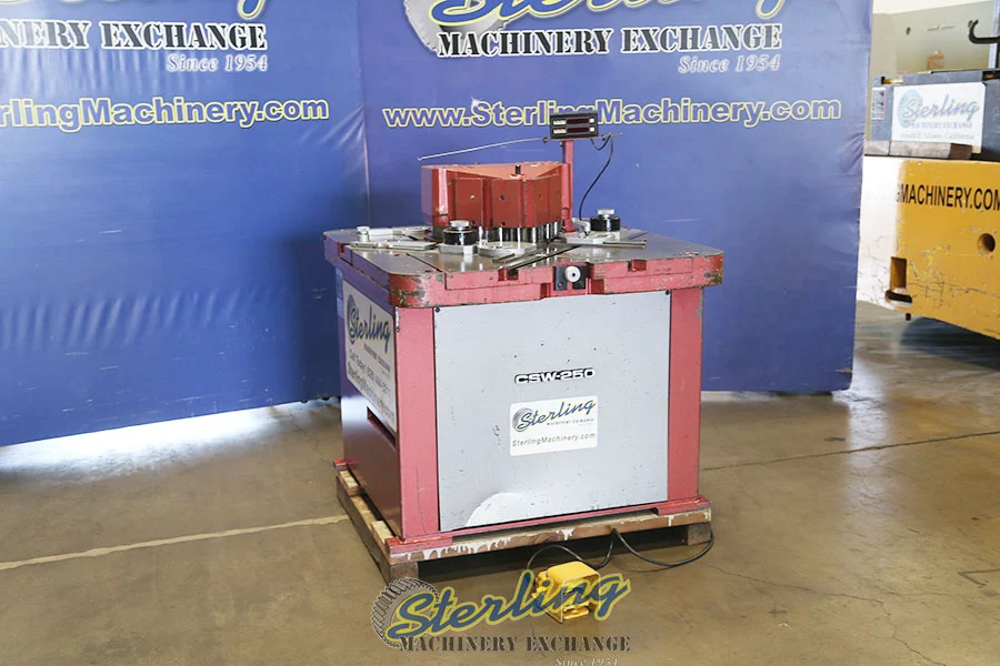Used AMADA CSW-250 Notching Machines California US | Sterling Machinery Exchange #1465625