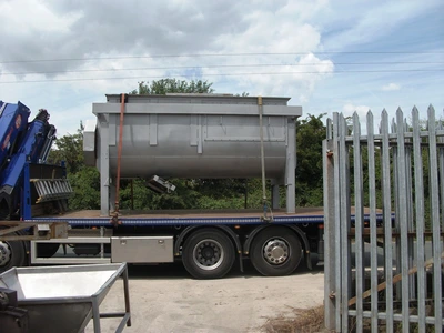 4,300L M/S U Trough Mixer 22 kW