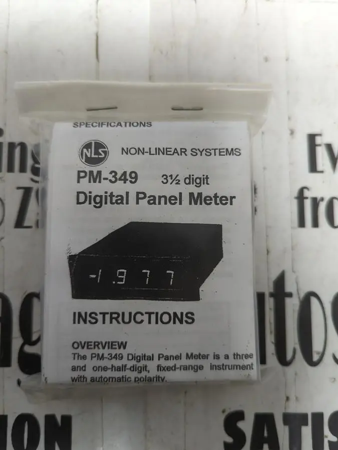 New | in-Stock NLS PM-349 Meters - Misc | Surplus Asset Holdings #1206828