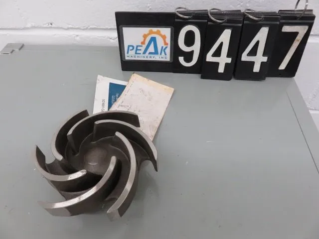 Goulds 3196 Impeller to fit 2x3-6 pump,  size 6", New