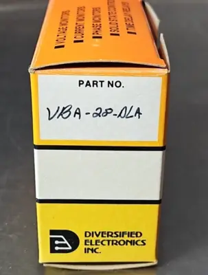 Diversified Electronics VBA-28-DLA TIME DELAY RELAY. Loc3D-9