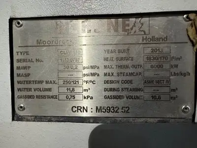 USED 2013 CRONE CLW 170