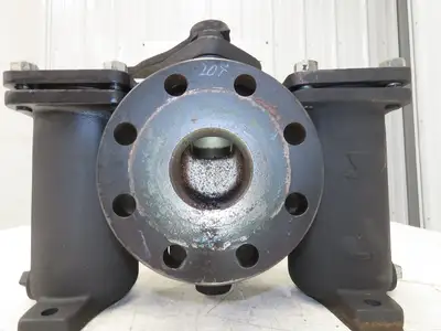 Yoshitake SW-10 Duplex Basket Strainer Hydraulic Filter 80A 3" Flanged