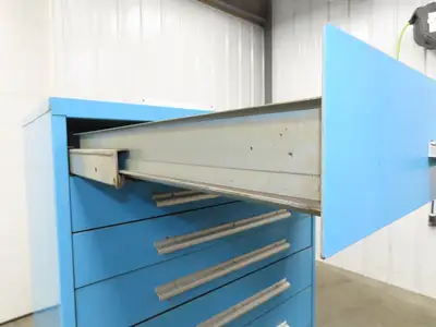 Nu-Era Modular Tool Storage Cabinet 8 Drawer 45x28x61" Stanley Vidmar Lista