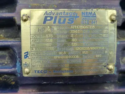 USED TECO-WESTINGHOUSE APH01504TE5