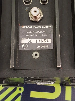 METCAL PS2E-01 SOLDERING SYSTEM 115VAC 60Hz 1.5A