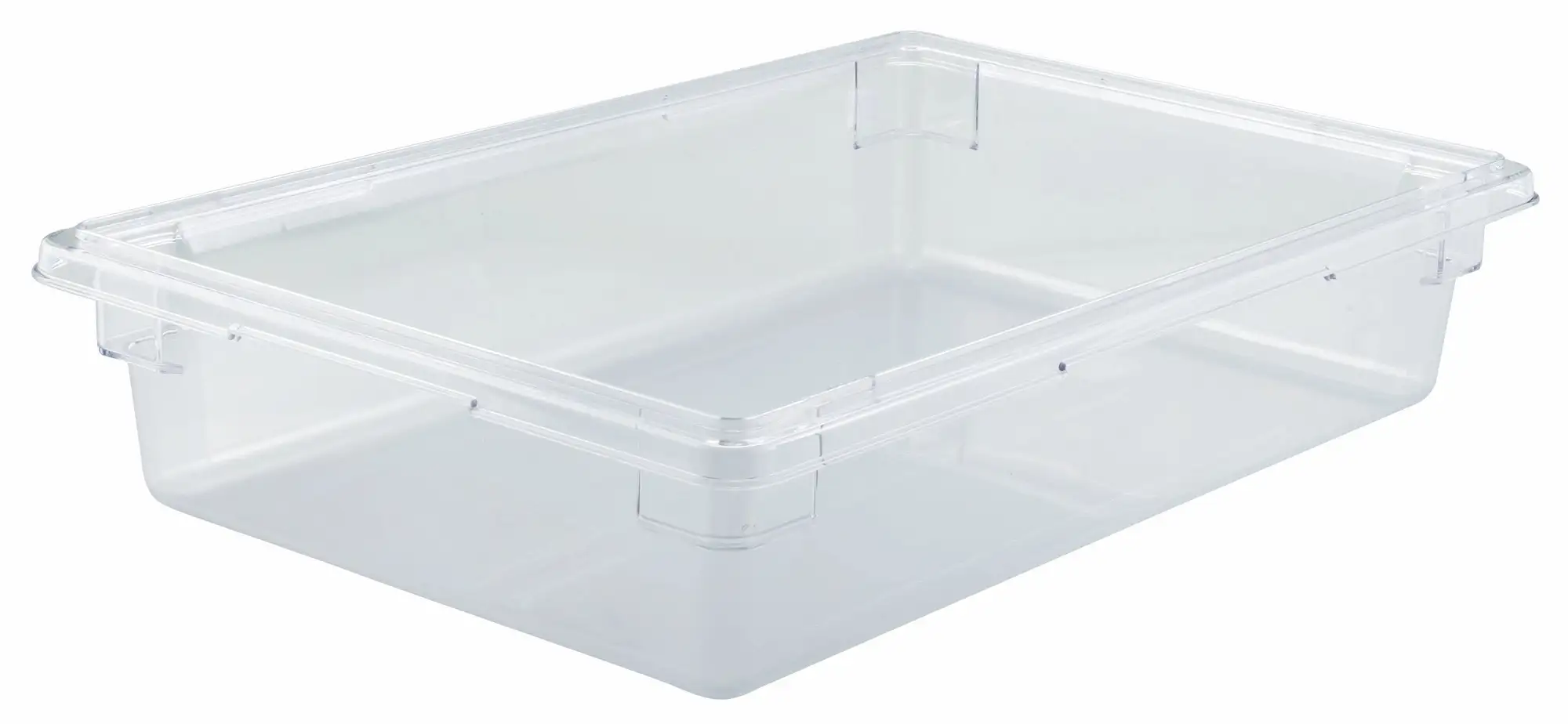 Food Storage Box, 18" x 26" x 6", Clear, PC (6 Each)