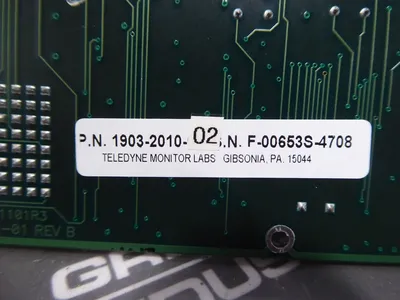 Teledyne Monitor Labs 1903-2010-02 Ethernet Board Used