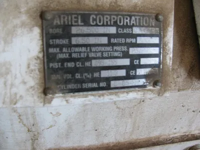 Used Ariel w Siemens 2500HP JGC 4 Stage 001 Gas Compressors Oklahoma US | Borderless Services #1378182