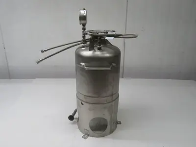 Used POPE SCIENTIFIC 3-GALLON T-316L Stainless Steel Tanks Texas US | Aucto #1453380