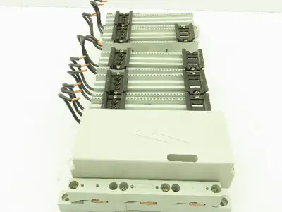 Wohner 6032 Classic 60 System Busbar 15" 3Ph 362A EQUES Adaptor 32A Lot of 5