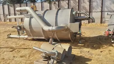 Tank, 3,000 Gallon, Stainless, 6'x16',  DT/CB, Hicks #S745054