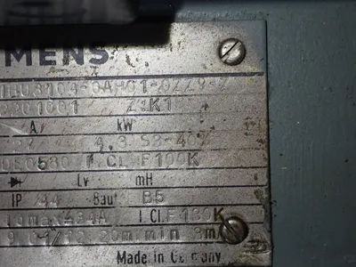 USED SIEMENS 1HU31040AH010ZZ9Z