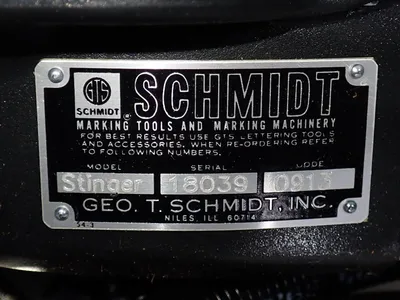 USED SCHMIDT STINGER