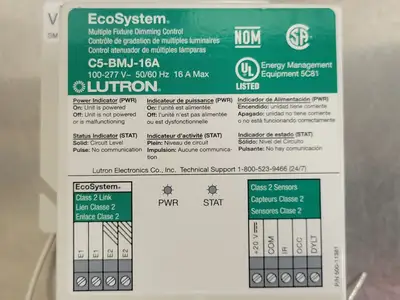 NEW LUTRON C5-BMJ-16A