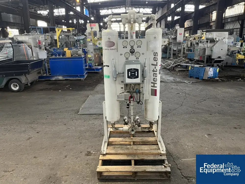 100 CFM Pneumatic Products Desiccant Air Dryer, Model HA100