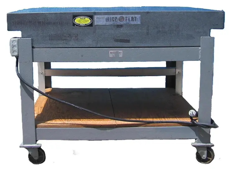 Used COLLINS MICROFLAT Granite Surface Plates California US | Bay Line Tool #1319663