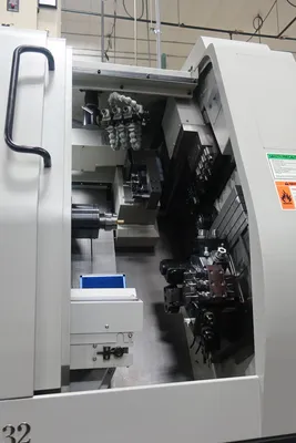 2013 HANWHA STL32H Swiss Type Automatic Screw Machines | Midstate Machinery (14)