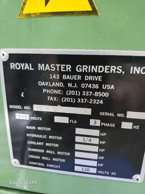 Used 2006 ROYAL MASTER GENERATION 5 (TG12X3) Centerless Grinders Minnesota US | Orca Machine Tools, Inc. #1266990