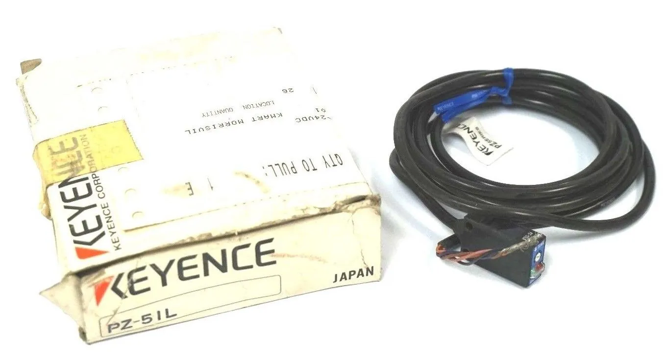NEW KEYENCE PZ-5IL THRU-BEAM SENSOR PZ5IL