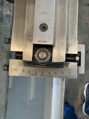17" X 54" SOUTH-BEND ENGINE LATHE. STOCK # 0151124