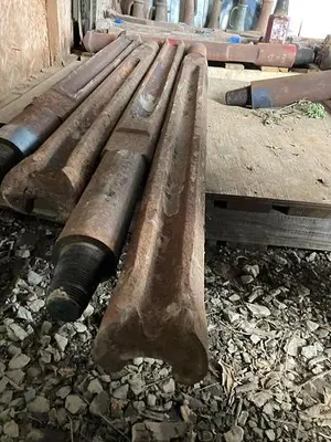 Used AFTERMARKET 5” X 66-1/2" CABLE TOOL DRILLING CHISEL BIT Tool Bits Pennsylvania US | East West Machinery & Drilling #1417241