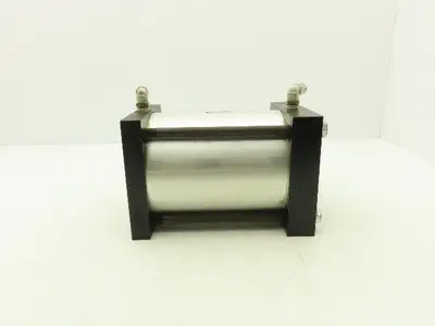Rockford Air Devices 6x6 Pneumatic Air Cylinder 6"Bore 6"Stroke Tapped Mounting