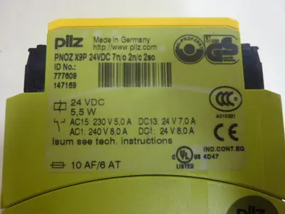 USED PILZ PNOZX9P24VDC7N/O2N/C2SO