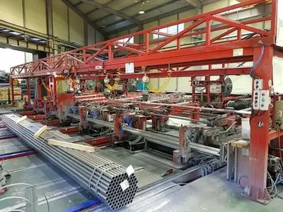 1.5" ERW Steel Pipe Mill for Vinyl Green House Usage (Used)