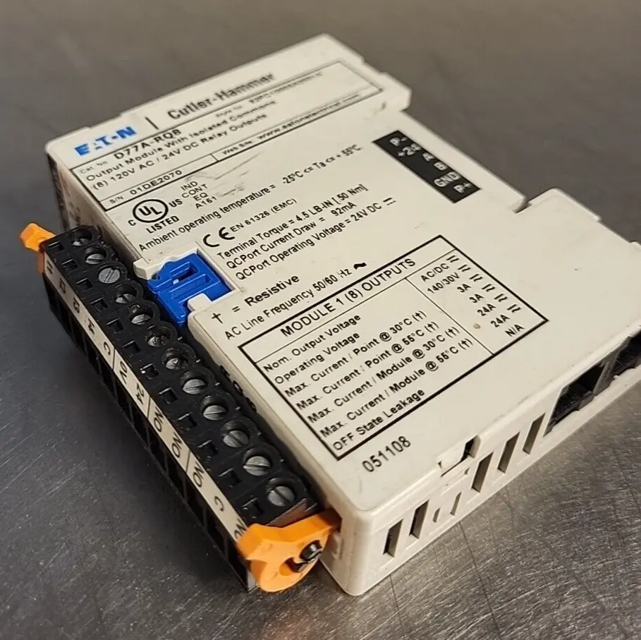 Eaton/Cutler-Hammer D77A-RQ8 Output Module (BIN 3.5.1)