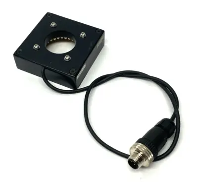 Used CCS, Omron Square Ring Light, White M12 4-Pin Connection Light Source Equipment Michigan US | Maverick Industrial Sales #1401827