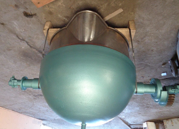 270 L S/S Jacketed Hemispherical Tilting Pan