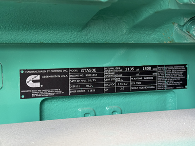 Used CUMMINS _UNKNOWN_ Gas Generators Texas US | Oil The Woodlands Group #1500745