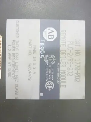 USED ALLEN BRADLEY 1770-RD2