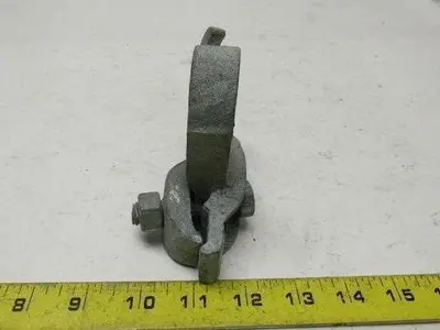 2" Galvanized Edge Type Rigid Conduit Clamp Lot Of 7