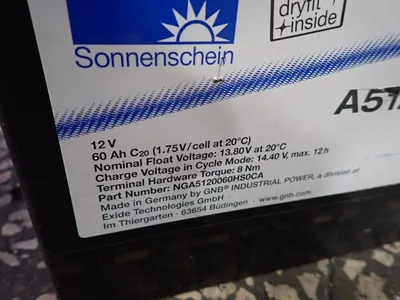 Used GNB INDUSTRIAL POWER A512/60A Batteries Ohio US | HGR 24 #1186170