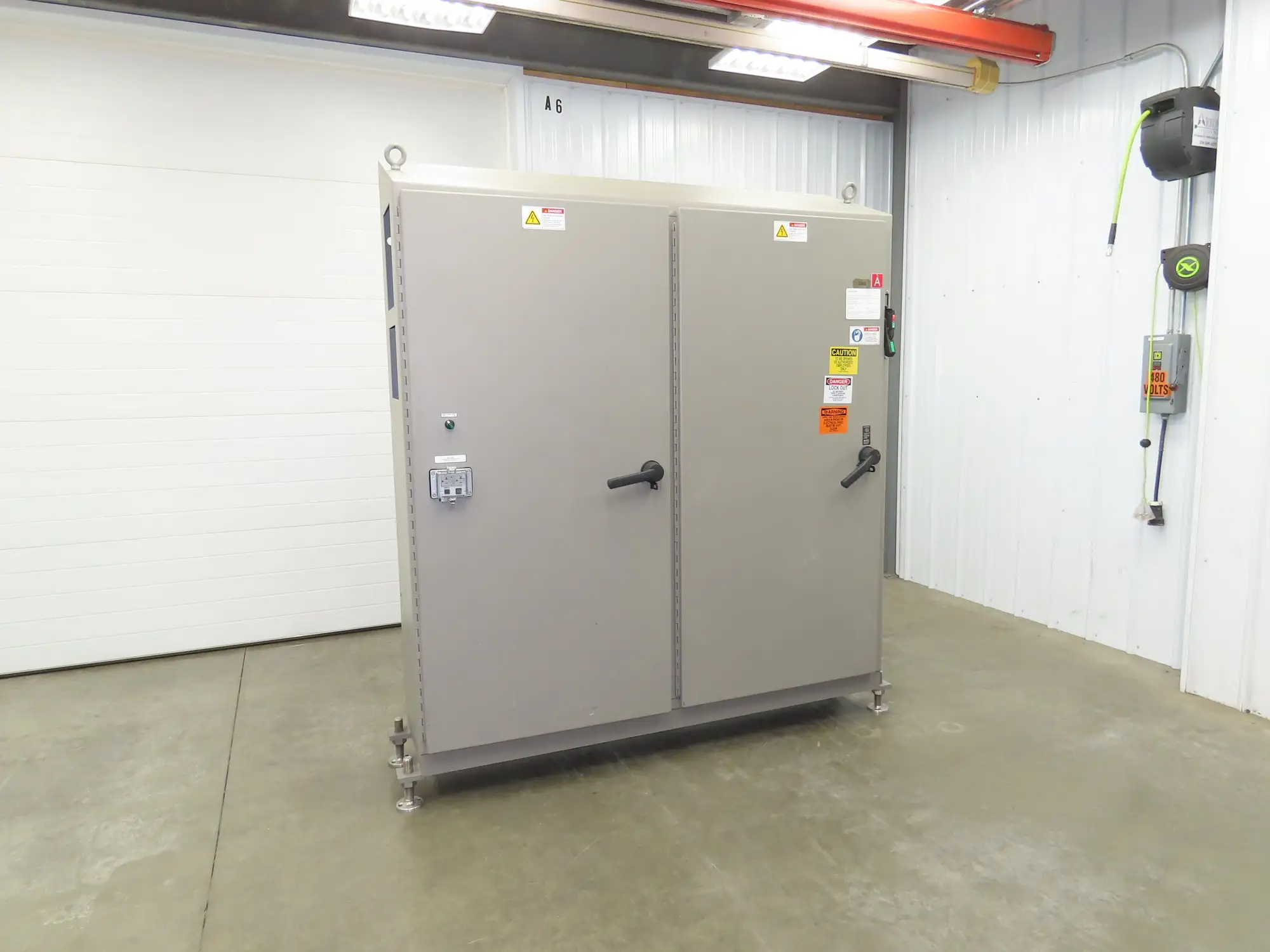 Hoffman Electrical Enclosure Control Panel 72x73x18" JIC 30A Disconnect A72X6118
