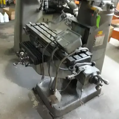 1970 BRIDGEPORT 12BR25 MILLERS, TURRET | Rock Solid Tools (11)