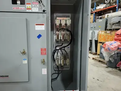Used BENSHAW CFMVRSTS-350-4160-1 Switchgears British Columbia CA | Lenmark #239997