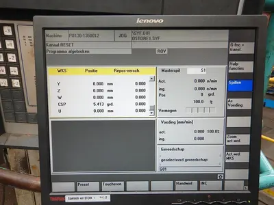 USED UNION PU 130 X: 6000 - Y: 2000 - Z: 800 MM CNC