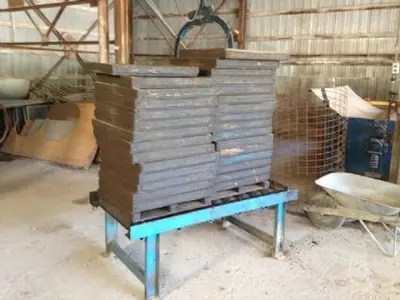 Used 1995 HOME MADE 18X18 AND 24X24" Block Making Machines Quebec CA | DIT Equip #1412414